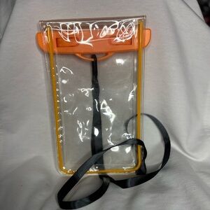 Waterproof Phone Pouch - Orange